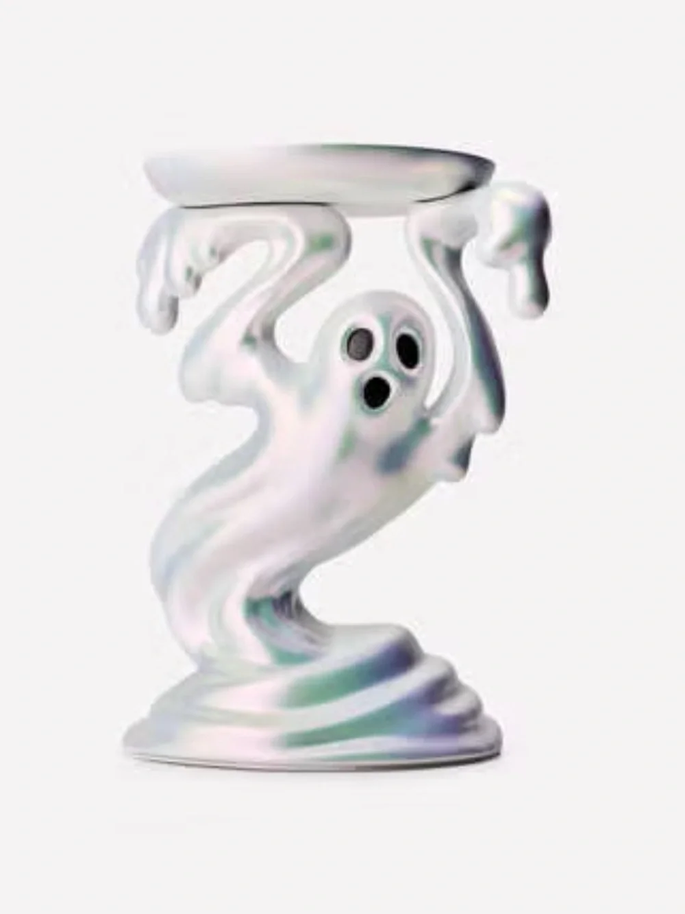 Bath & Body Works Drippy Ghost 3 wick pedestal candle holder NEW